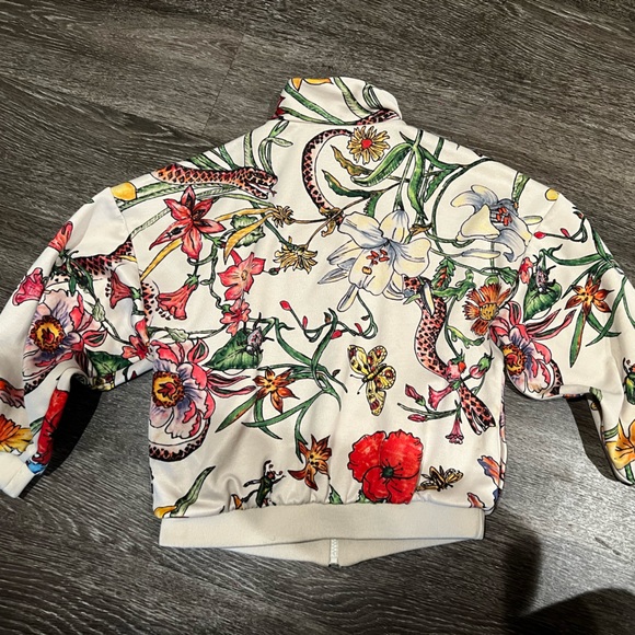 KIDS Gucci Gucci Kids Flora Print Track Jacket - Picture 2 of 4